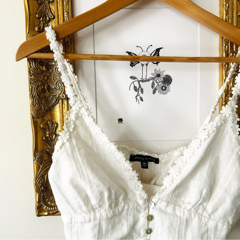 Kendall and Kylie White Lace Bralette - Picture 2 of 3